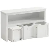 Vasagle Speelgoedkast voor kinderkamer, Wit