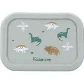 Kidzroom Small Talk Lunchbox - Groen - Dino's