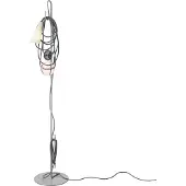 Foscarini Vloerlampe , Filo, Grijs, Woonkamer, Metaal, Designer