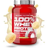 Scitec Nutrition - 100% Whey Protein Professional, Banaan - 920g