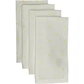 Himla Pastill servet yellow - set van 8