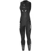 Synergy Hybrid Efx4 Woman Sleeveless Neoprene Wetsuit Zwart P1 Vrouw
