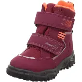 Superfit Snowboots 'HUSKY' zilvergrijs / koraal / bourgogne