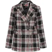 MyMo ROCKS Blazers lichtgrijs / rood / zwart