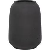 Pottery Pots - Vaas Mahir M - Ø16cm x H22cm - Indoor en Outdoor - Black Washed