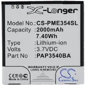123accu Prestigio PAP3540BA accu (2000 mAh, huismerk)