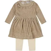 Dirkje Meisjes Kledingset - Beige grey