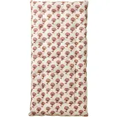 Vertbaudet Bi-materiaal vloermatras met bloemen/velours Arizona