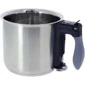 De Buyer Bain-marie kookpan - Dubbele handgrepen - Diameter: 16 cm