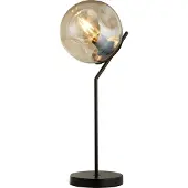 Searchlight Punch Tafellamp Zwart Metaal