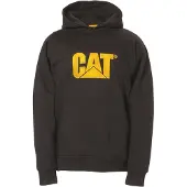 CAT Handelsmerk Katoenen Zwarte Heren Hoodie