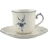 Villeroy Boch Koffiekop met schoteltje Villeroy &amp; Boch Old Luxembourg, 120 ml