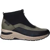 Rieker Boots 'Stiefel Damen N9362-54 Leder-Mix in schwarz' zwart