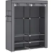 Songmics Stoffen kast, Grijs