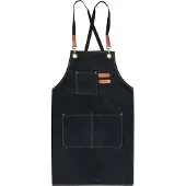 Beliani RAPHANUS - Keukentextiel set - Zwart - Polyester
