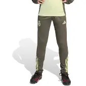 Adidas Real Madrid Trainingsbroek 2025-2026 Kids Grijs Lichtgroen