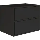 NADUVI Collection Nachtkastje Fermo | mdf zwart 50x40x36 cm nachtkastjes | NADUVI