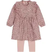 Dirkje Meisjes Kledingset - Light mauve
