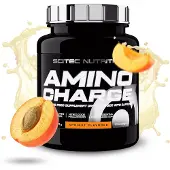 Scitec Nutrition - Amino Charge (570 gram - Apricot) - Abrikoos - 30 doseringen - aminozuren - aminozuur - bcaa - l-isoleucine - l-leucine - l-valine - poeder