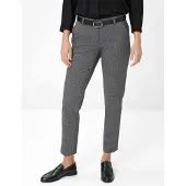 Brax Slim fit stoffen broek met persplooien, model 'STYLE.MARON'