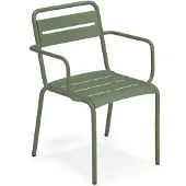 Emu Star Armleuningstoel Aluminium 4 stuks