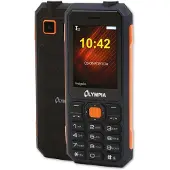 Olympia Actief 2G (2.40", 32000 MB, 2G), Sleutel mobiele telefoon, Oranje, Zwart