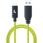 Angelbird USB A-to-C 3.2 Solid Flex Cable Lime 32cm