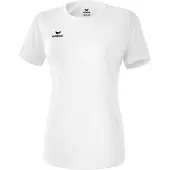 Erima Teamsport Functioneel T-Shirt Dames - New White | Maat: 36