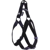 Martin instap tuig voor hond nylon zwart 25-35x1 cm