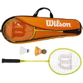 Wilson Junior Badminton Set 3 Pieces Oranje Kinderen
