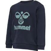 Hummel Sweatshirt nachtblauw / lichtblauw / groen / zwart