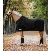 Waldhausen Modern Rose - Zweetdeken fleece - 185 cm - Zwart