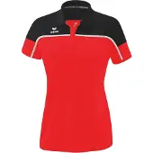 Erima Change By Poloshirt Rood/zwart/wit