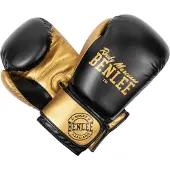 Benlee Carlos Leather Artificial Boxing Gloves Zwart 16 oz