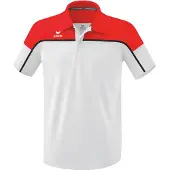 Erima Change By Poloshirt Wit/rood/zwart