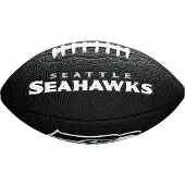 Wilson NFL Team Soft Touch Mini Seattle Seahawks Zwart American football