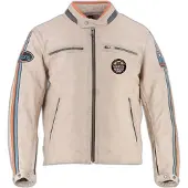 Helstons Ace 10 Years Leren Jas Beige Maat S