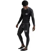 Benlee Lange onderbroek 'Manorburn' zwart / wit