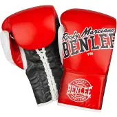 Benlee Big Bang Leather Boxing Gloves Rood 10 oz L
