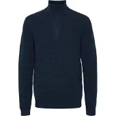!Solid Trui 'Valencia' blauw