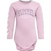 Hummel Rompertje/body sering / lavendel / wit