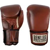 Benlee Premium Training Leather Boxing Gloves Bruin 12 oz
