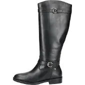 Pikolinos Dames Leren laarzen Puertollano zwart (38), Leer, Plat, 1 tot 3 cm, Ritssluiting, Casual W3C-9632