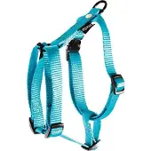 Arka Tuig voor hond nylon uni turquoise 20 mmx50-70 cm