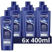 Andrélon Men Anti-Roos shampoo - 6 x 400 ml | Shampoo van