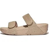 FitFlop Lulu adjustable shimmerlux slides