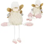 Springos Kerstversiering | Kerstdecoratie | Kerstengel | kerstboomversiering | 24 cm