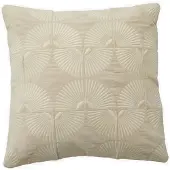 Nordal Kussenhoes Alasie 50x50cm zand fluweel