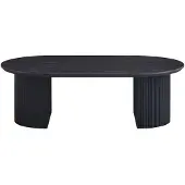 Molecule Salontafel Lagos 3115 – 120 cm Ovaal Decor Donkerbruin
