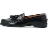 Bianco Mocassins 'Pop' zwart